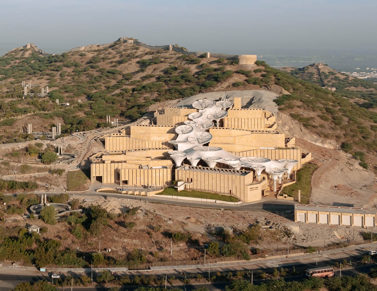 Vastushilpa Sangath Softens Monolithic Museum With A FunnelShaped